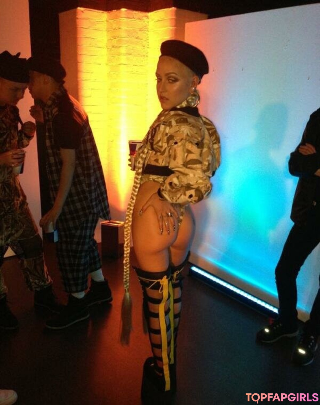 Brooke Candy naked model gallery