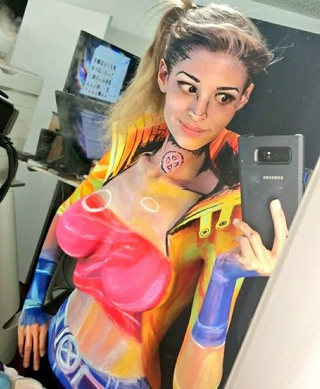 Kay Pike Bodypainter pornstar nice pictures