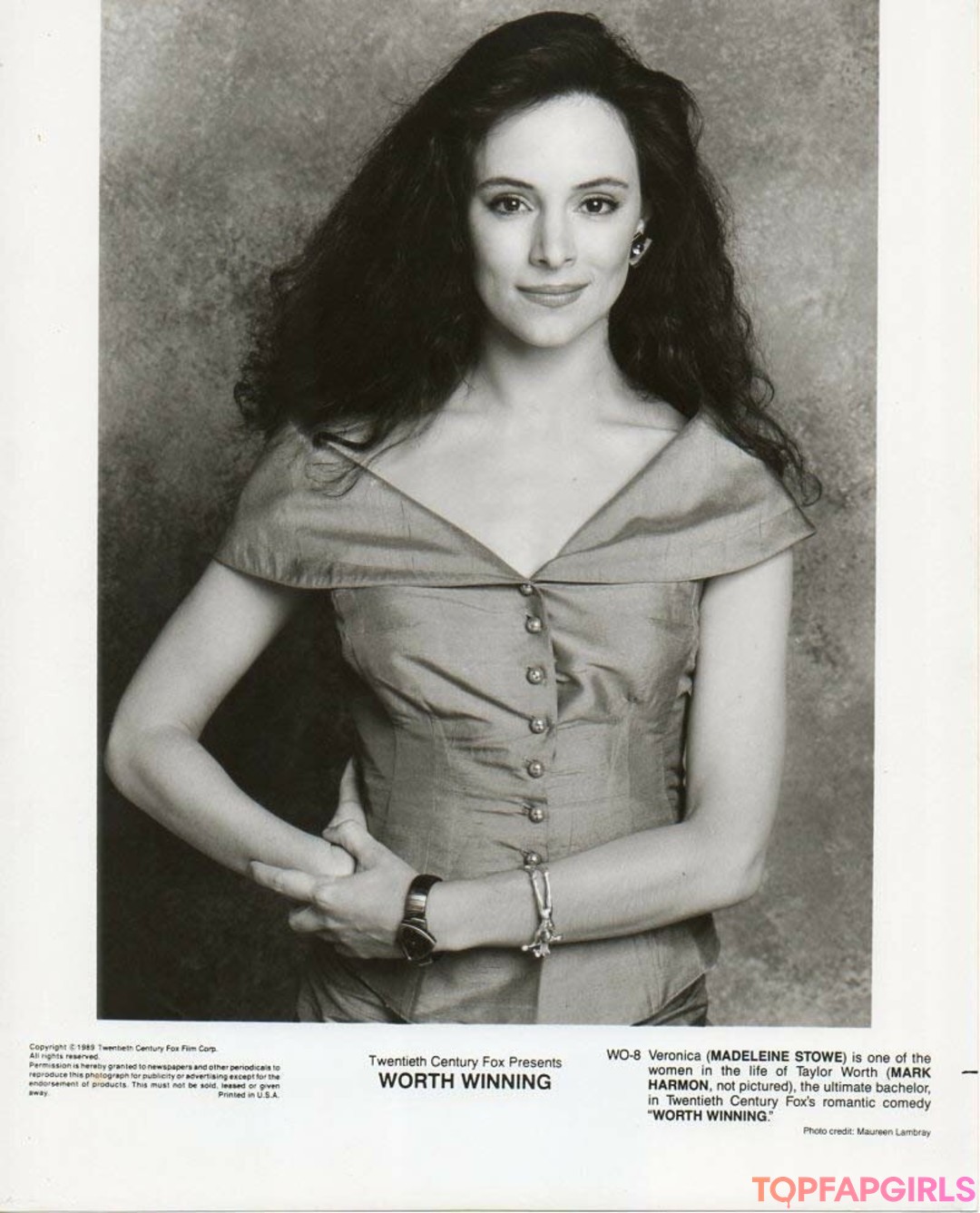 Madeleine Stowe nice star pic