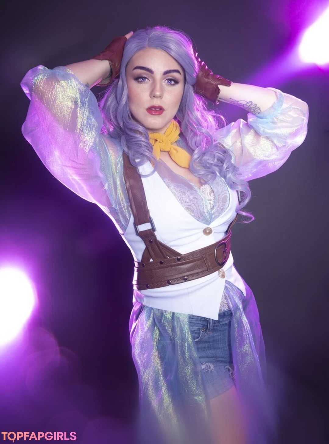 The Cosplay Bunny pornstar art pic