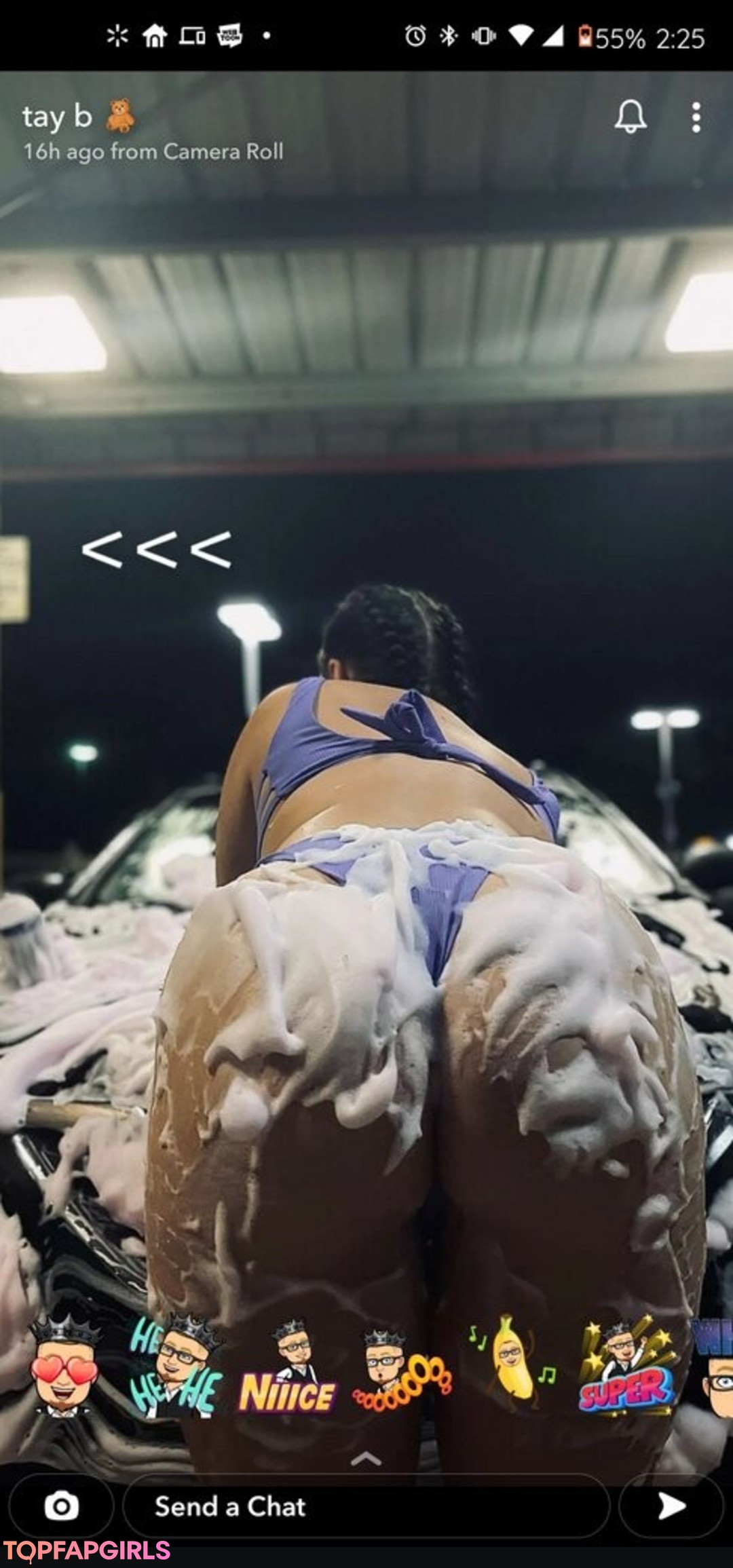 Tay B naked model photo