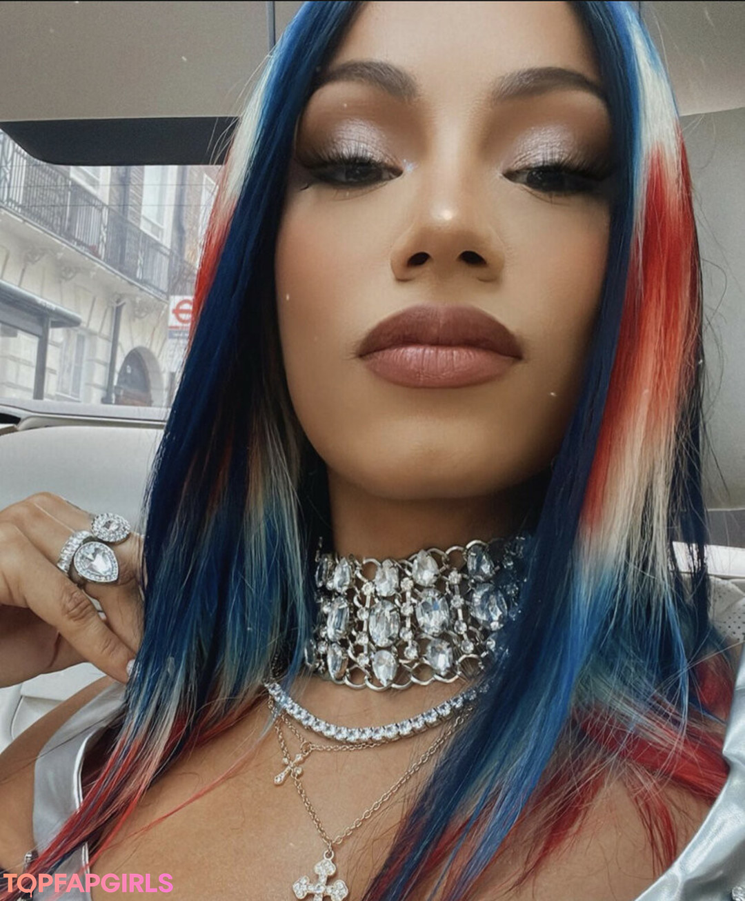 Sasha Banks model nude archive