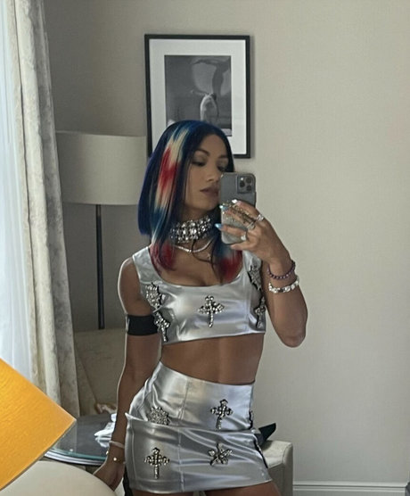 Sasha Banks hot model image