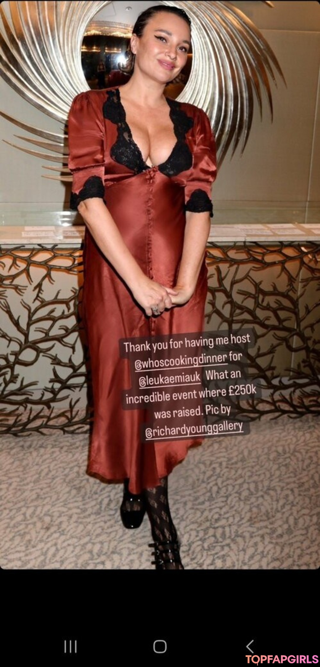 Gizzi Erskine pretty actress picture