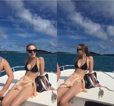 Lily Rose Depp pornstar nude image