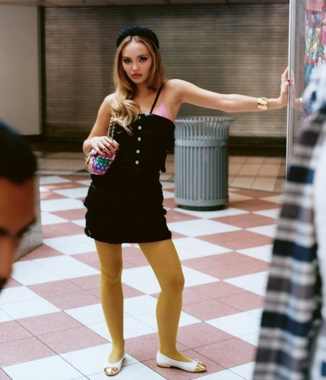 Lily Rose Depp pornstar high quality picture