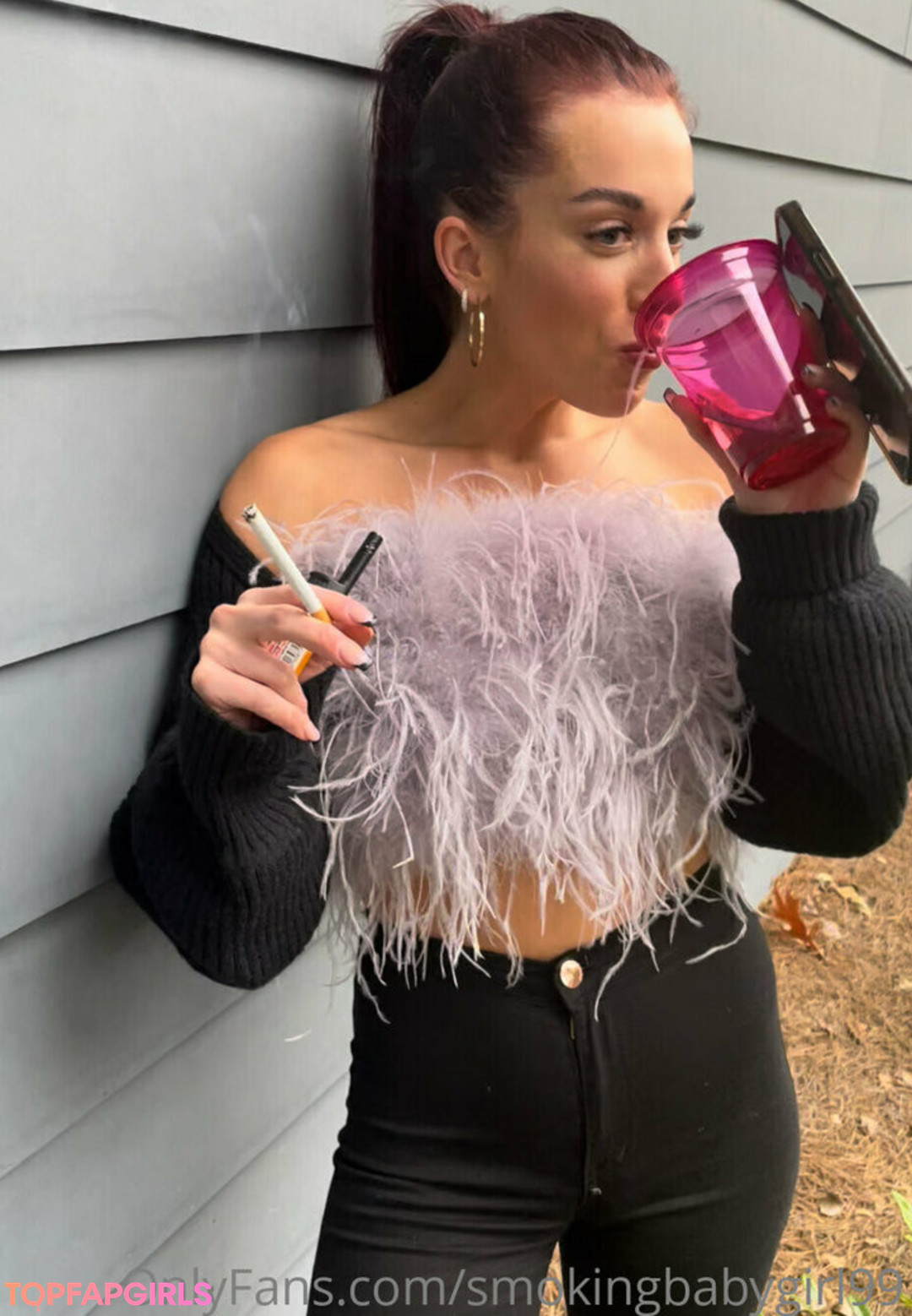 smokingbabygirl99 model exclusive photos