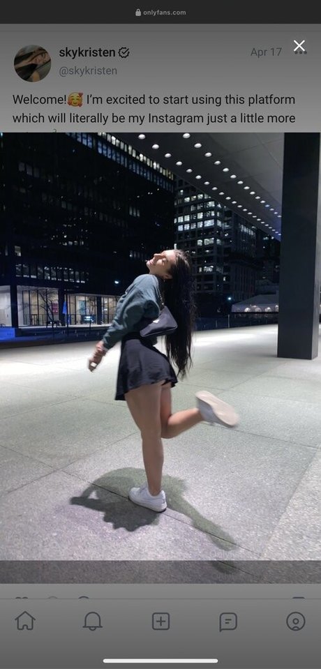 Sky Kristen pretty model pics