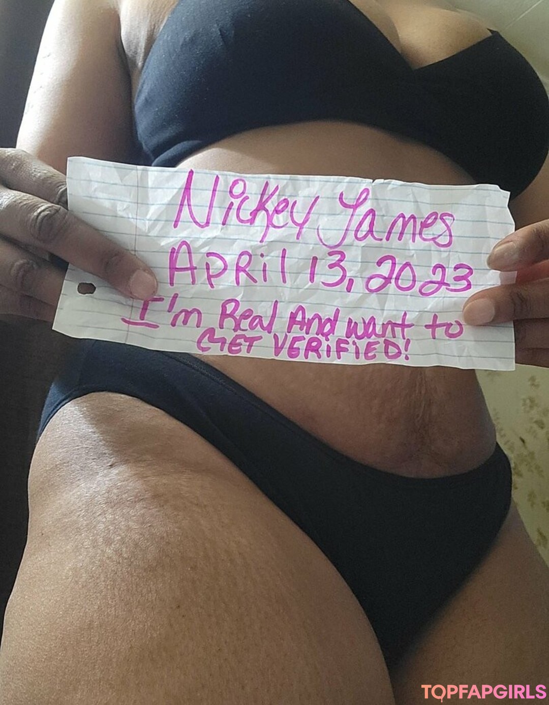 Nickey James nude model archive