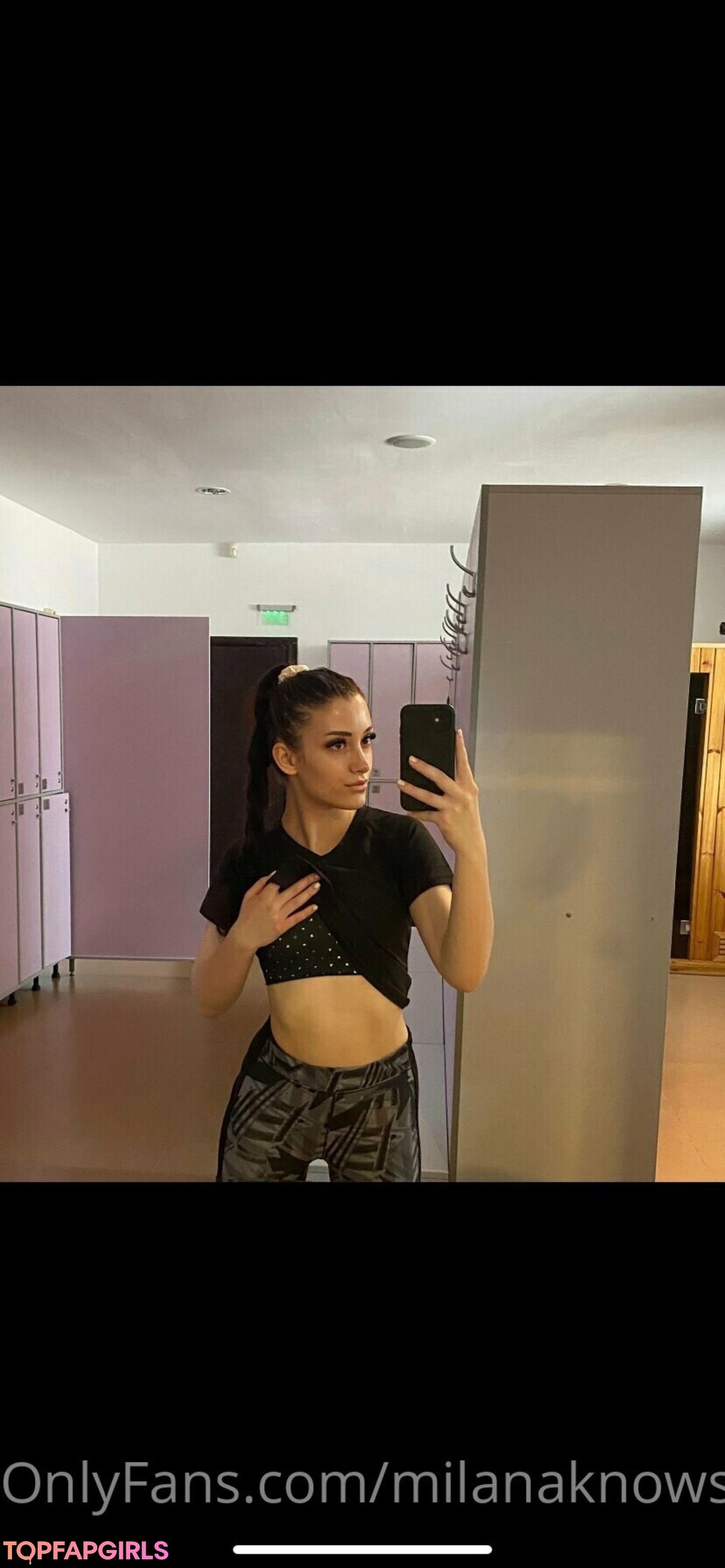 Milana Knows model nice picture
