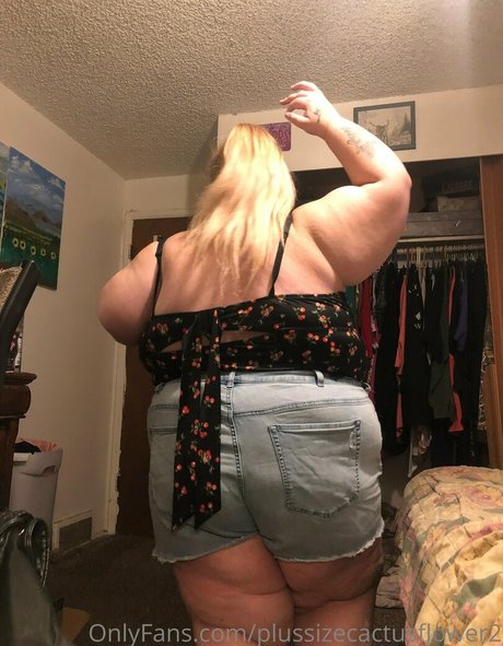 plussizecactusflower2 free star photo