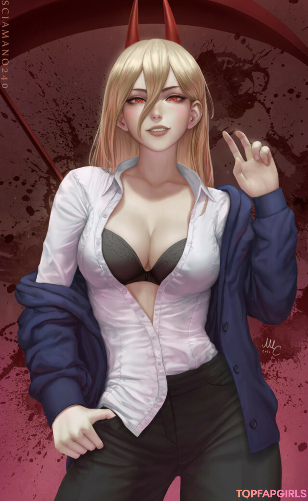 Chainsaw Man pornstar beautiful pic