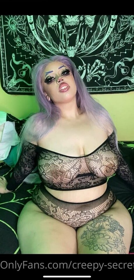 creepy secrets art model photo