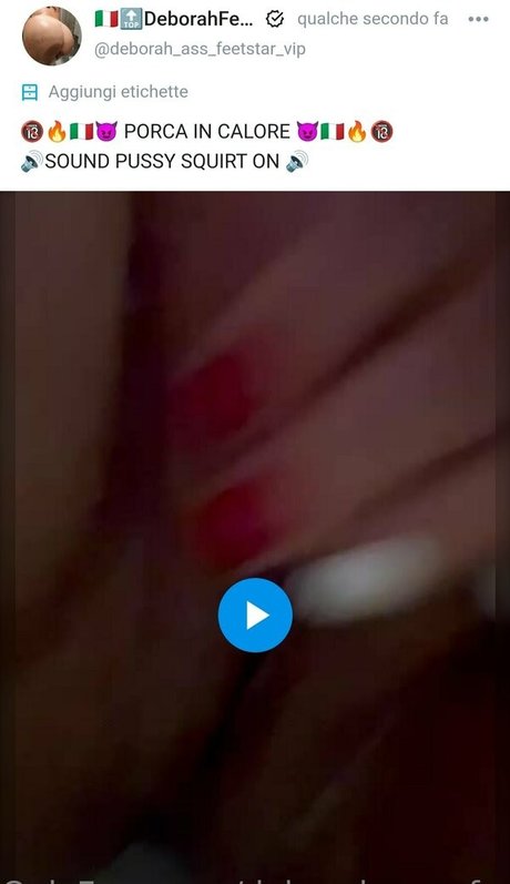 deborah ass feetstar onlyfans leaks sex