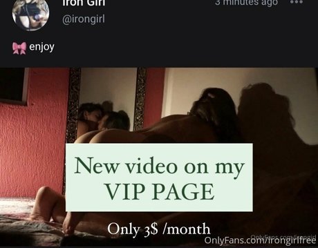 irongirlfree onlyfans sex tape