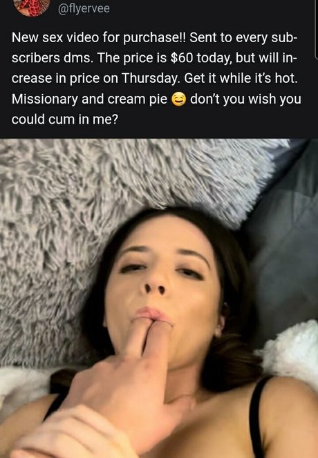 Flyervee only fans leak porn