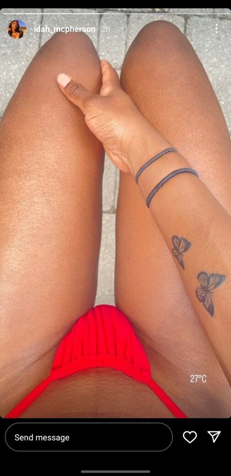 Idah Mcpherson onlyfans leak ass
