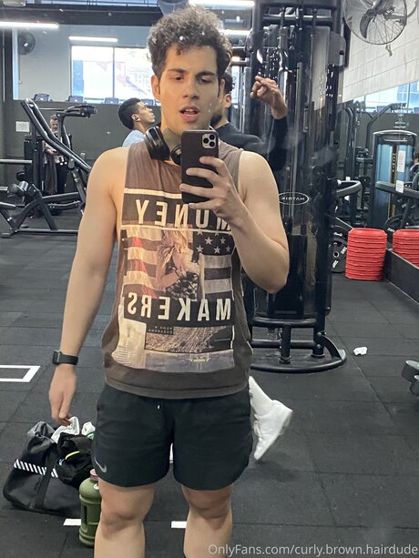 Curly Brown Hairdude leaked onlyfans naked