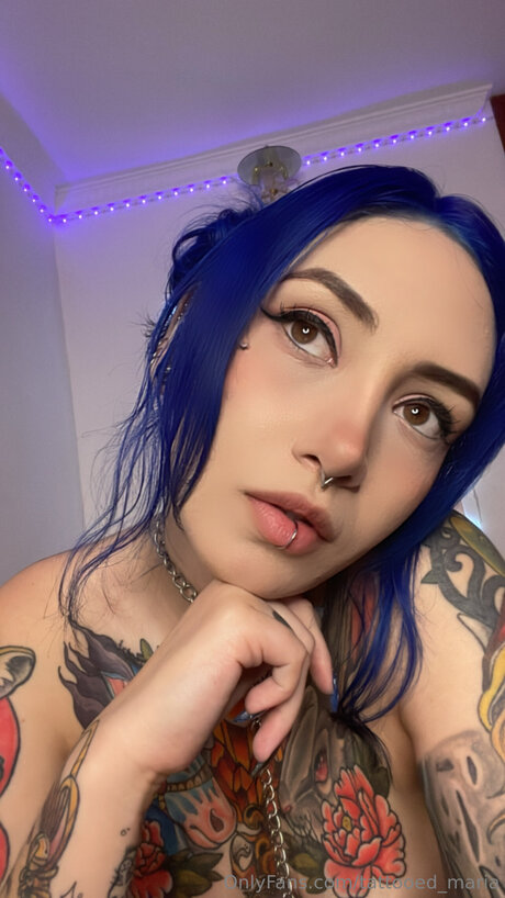 Tattooed Maria only fans nude