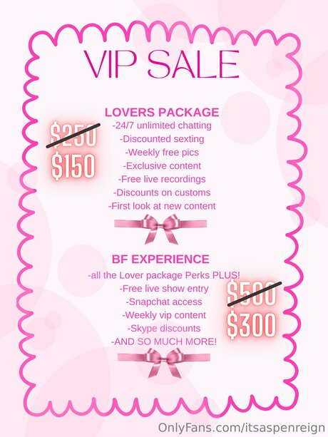 Itsaspenreign naked onlyfans leak