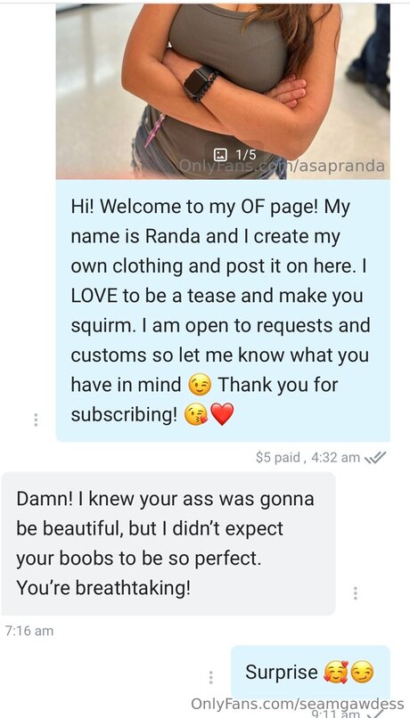 Seamgawdess onlyfans tits