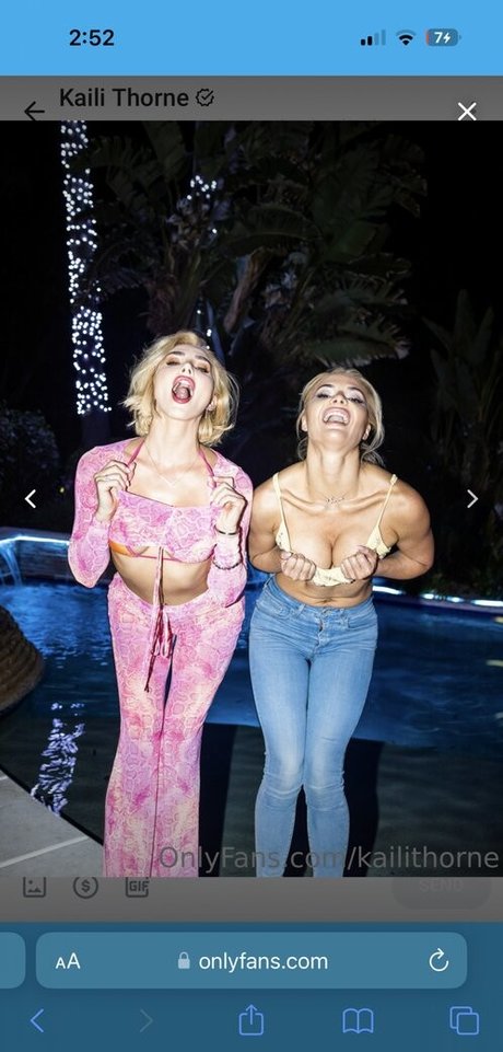 Kaili Thorne ass onlyfans