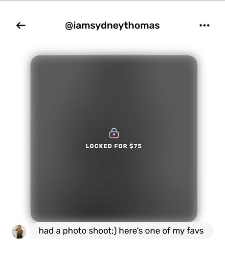 iamsydneythomas leaked onlyfans sextape
