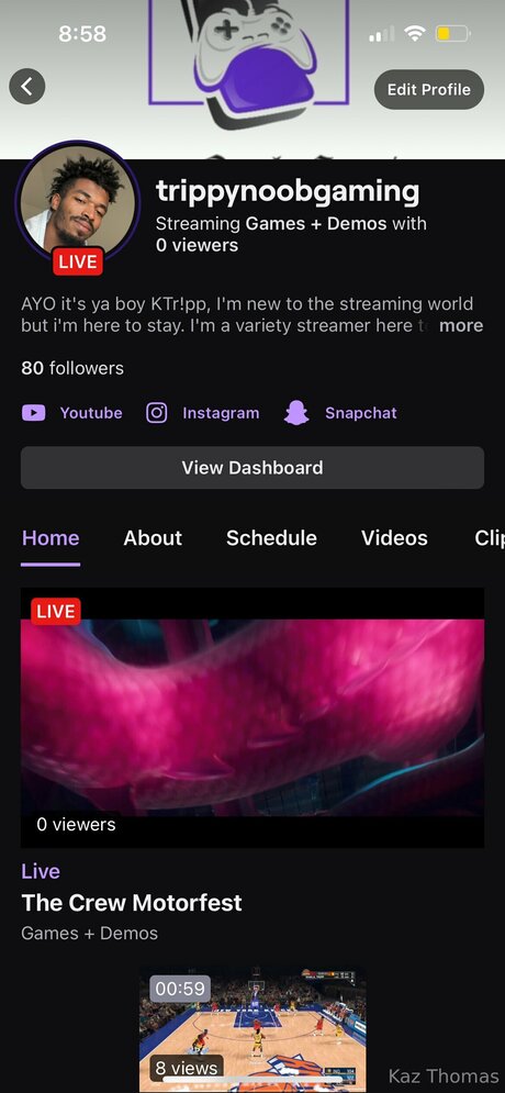 Kaz Thomas only fans leaked