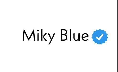 Miky Blue onlyfans.