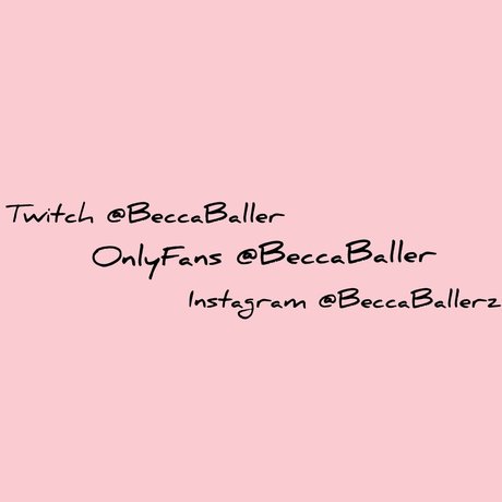 Becca Baller Subscription page onlyfans nude