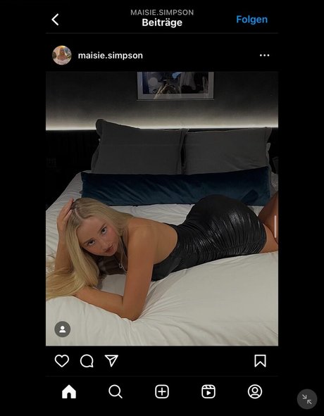 Maisie Simpson nude onlyfans leak