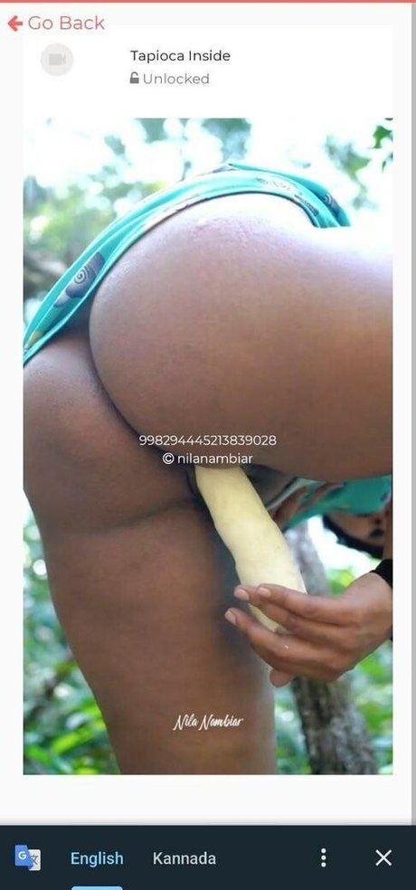 Nila Nambiar nudes onlyfans