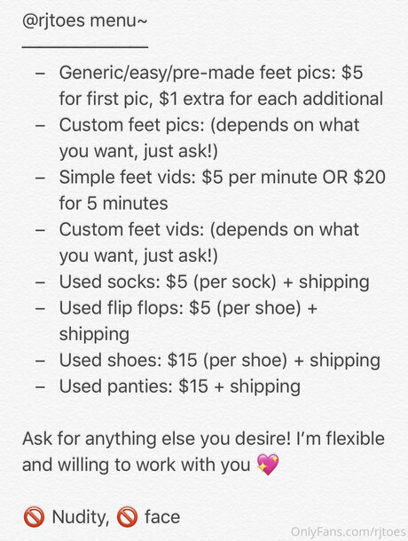 Rjtoes onlyfans leak fuck