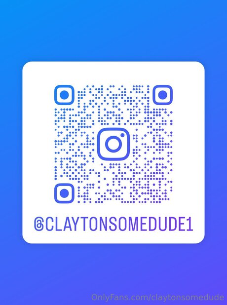 Claytonsomedude naked onlyfans pics