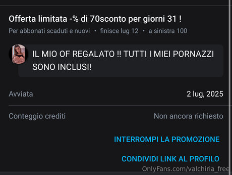 Valchiria Free new onlyfans leak