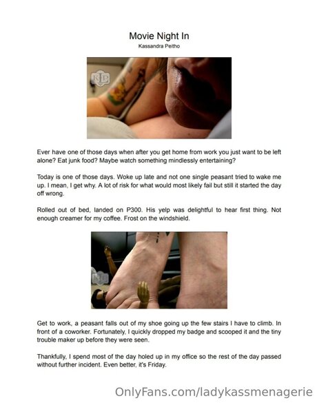 Ladykassmenagerie onlyfans leaked xxx