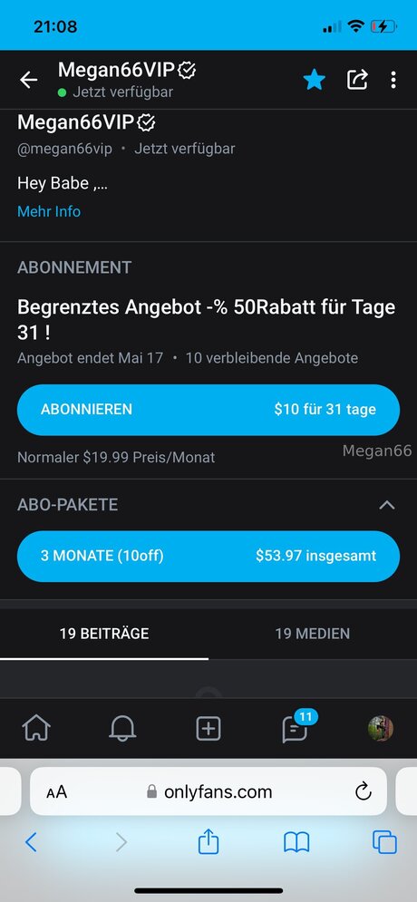 Megan 66 onlyfans model