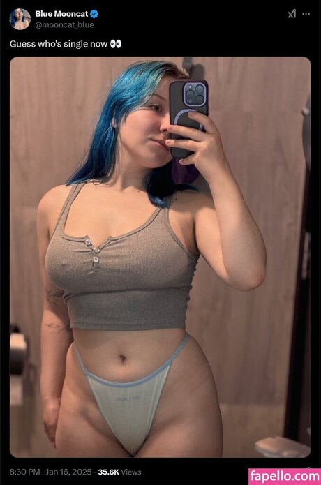 Blue Mooncat nudes onlyfans leaked