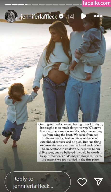 Jen Affleck leaks only fans