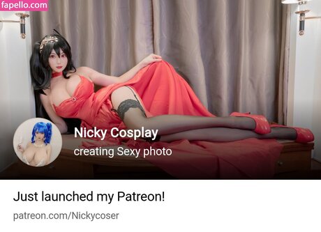 nickycosplay only fans leaked porn