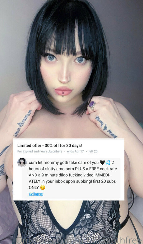 nikkitagothfree onlyfans leakd