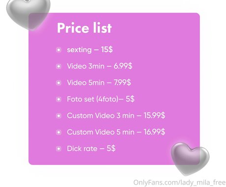 lady mila free onlyfans porn