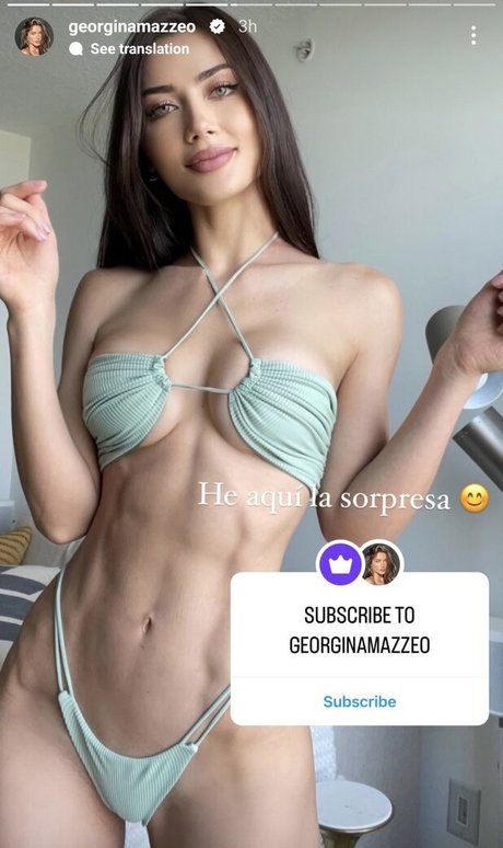 Georgina Mazzeo leak only fans