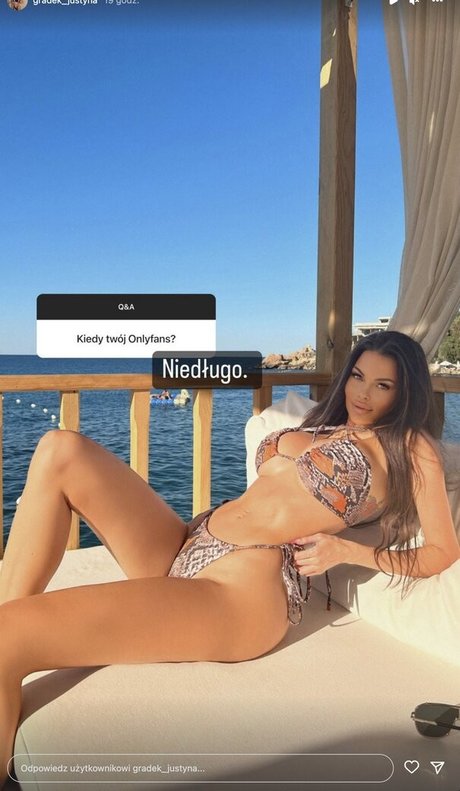 Justyna Gradek only fans pics