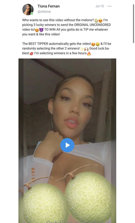 Tiona Fernan onlyfans leaks