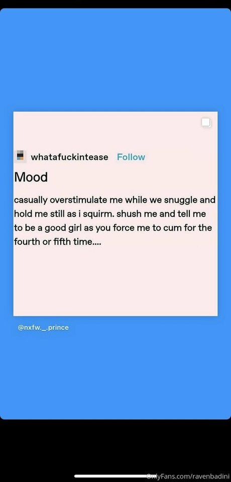 ravenbadini leaked onlyfans naked