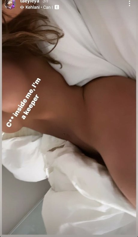 Taey Taeyleya onlyfans nude leak