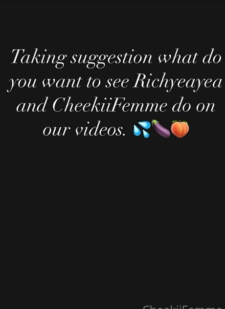 cheekiifemme onlyfans leaj