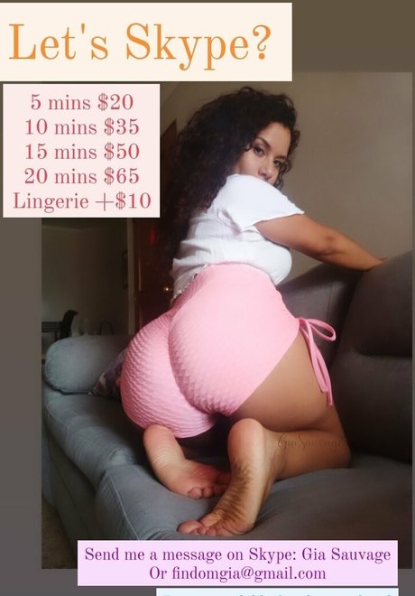 giasauvage free nude leaks onlyfans