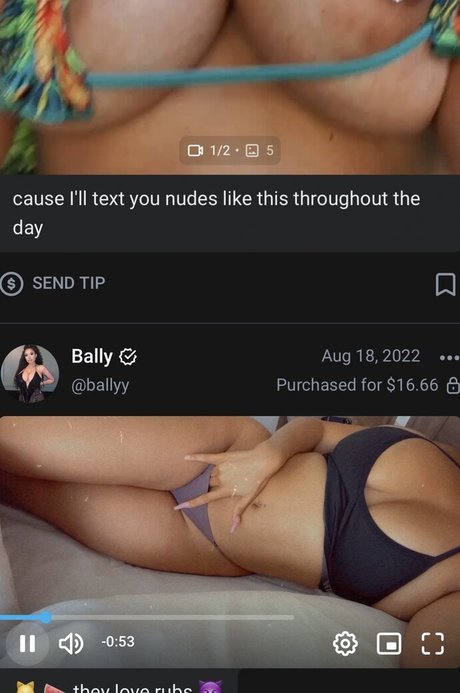 Ballyy onlyfans sextape